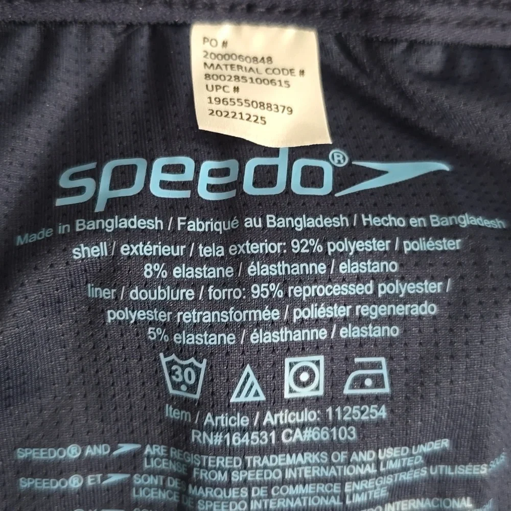 Speedo mens tech volly lined swim set trunks m l xl xxl nwt - Picture 5 of 5